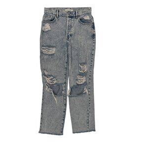 PacSun Women’s Vintage High Rise Straight Button Fly Denim Jeans Size 26 x 26"